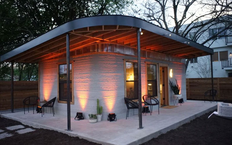 3d printed home by ICON